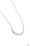 White Collar Whimsy Silver ✧ Necklace