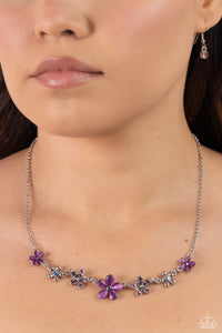 Blue,Iridescent,Necklace Short,Purple,Spring Showcase Purple ✧ Iridescent Necklace