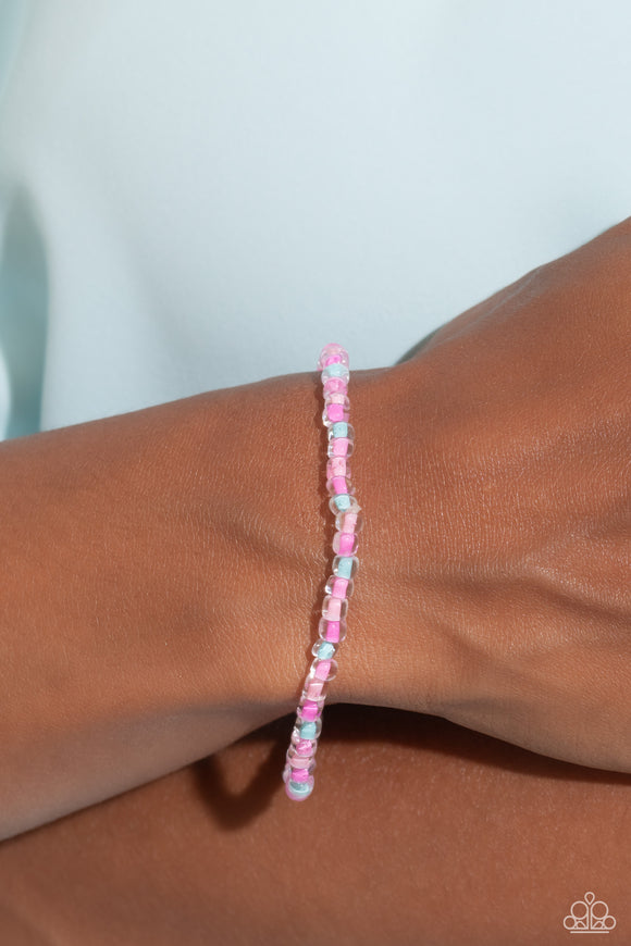 GLASS is in Session Pink ✧ Stretch Bracelet