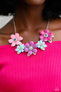 2023 Fall Preview Collection,Blue,Light Pink,Multi-Colored,Necklace Short,Pink,Purple,Well-Mannered Whimsy Pink ✧ Necklace