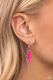 Lightning Limit Pink ✧ Hoop Earrings