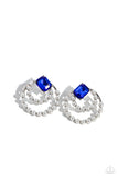 Double Standard Blue ✧ Post Earrings