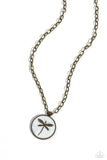 Decorative Dragonfly Brass ✧ Necklace