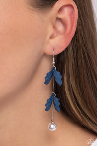 Blue,Earrings Fish Hook,Edwardian Era Blue ✧ Earrings