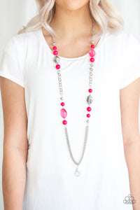 Lanyard,Necklace Long,Pink,Marina Majesty Pink ✧ Lanyard Necklace