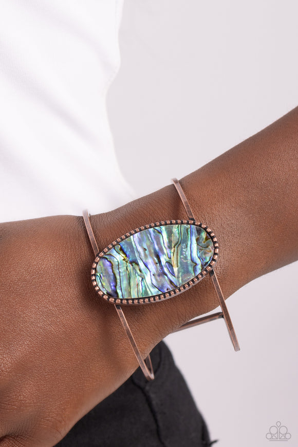 Enigmatic Energy Copper ✧ Cuff Bracelet