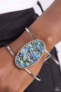 Blue,Bracelet Cuff,Enigmatic Energy Blue ✧ Cuff Bracelet