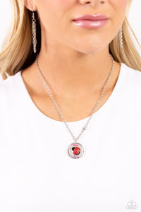 Ladybug,Necklace Short,Red,Lively Love Bug Pink ✧ Ladybug Necklace