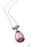 Hypnotic Headliner Pink ✧ Cat's Eye Necklace