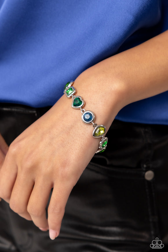 Actively Abstract Green ✧ Bracelet