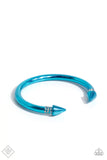 Punky Plot Twist Blue ✧ Cuff Bracelet