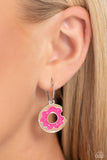 Donut Delivery Pink ✧ Hoop Earrings