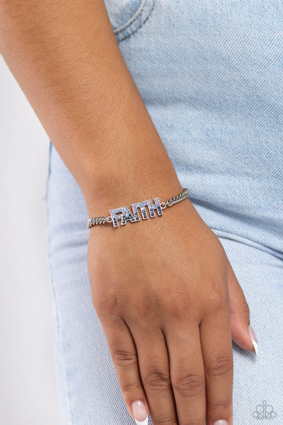 Faithful Finish Blue ✧ Bracelet