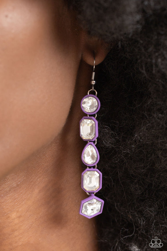 Developing Dignity Purple ✧ Earrings