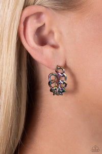 Earrings Hoop,Multi-Colored,Oil Spill,Casual Confidence Multi ✧ Oil Spill Hoop Earrings