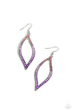 Admirable Asymmetry Purple ✧ Earrings