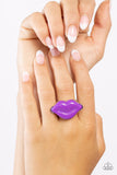 Lively Lips Purple ✧ Ring