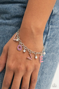 Bracelet Clasp,Light Pink,Multi-Colored,Pink,Red,Sets,Valentine's Day,Lovestruck Leisure Pink ✧ Bracelet