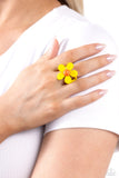 Groovy Genre Yellow ✧ Ring