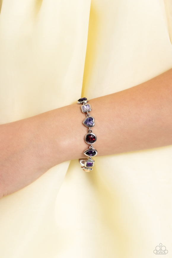 Actively Abstract Purple ✧ Bracelet