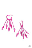 Piquant Punk Pink ✧ Hoop Earrings