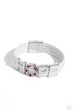 Hopeful Haute White ✧ Iridescent Magnetic Bracelet