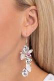 Fancy Flaunter White ✧ Iridescent Earrings