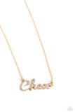 Cheer Squad Gold ✧ Necklace