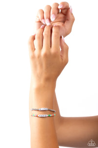 Bracelet Stretchy,Faith,Favorite,Inspirational,Motivation,Multi-Colored,Giving Hope Multi ✧ Stretch Bracelet