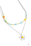 Traditionally Trendy Yellow ✧ Heart Seed Bead Necklace