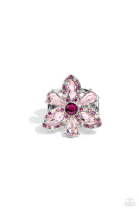 Favorite,Light Pink,Pink,Ring Wide Back,Blazing Blooms Pink ✧ Ring