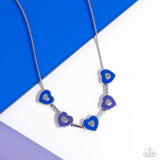 ECLECTIC Heart Blue ✧ Necklace