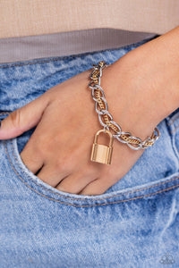 Bracelet Clasp,Gold,Lock,Silver,Watch the LOCK Multi ✧ Bracelet