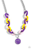 Speed SMILE Purple ✧ Necklace
