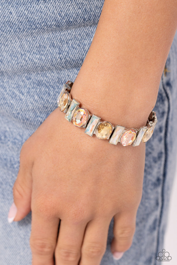 Complimentary Couture Multi ✧ Iridescent Stretch Bracelet
