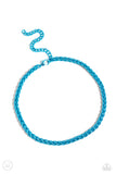 Braided Battalion Blue ✧ Choker Necklace