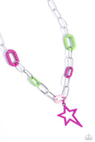 Stargazing Show Pink ✧ Star Necklace