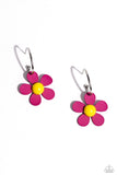 More FLOWER To You! Pink ✧ Hoop Earrings