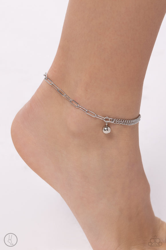 Solo Sojourn Silver ✧ Anklet