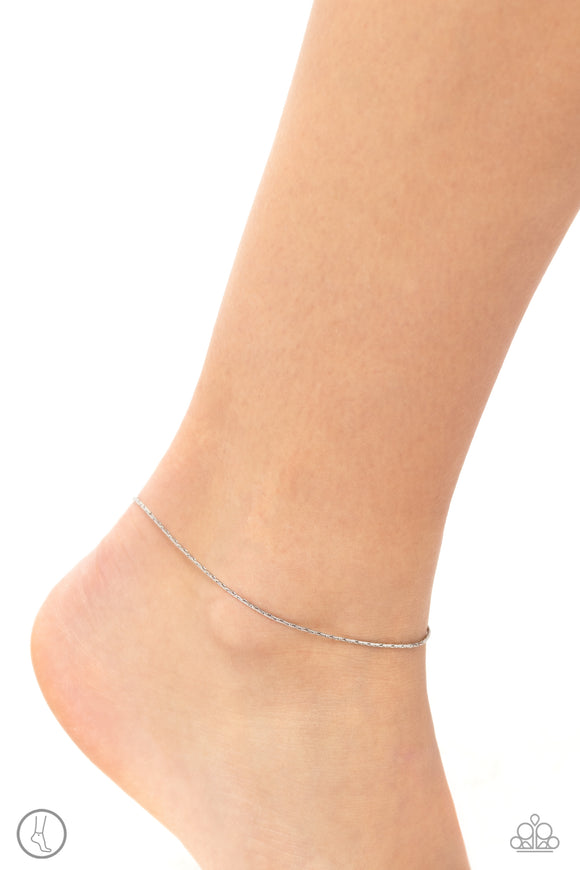 High-Tech Texture Silver ✧ Anklet