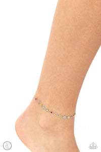 Anklet,Favorite,Multi-Colored,Familiar Florals Multi ✧ Anklet