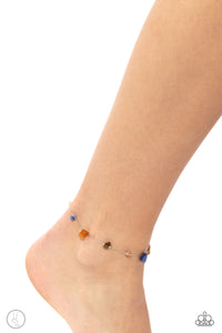 Anklet,Multi-Colored,Gemstone Grace Multi ✧ Anklet