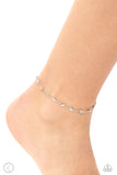 Starry Swing Dance Silver ✧ Anklet