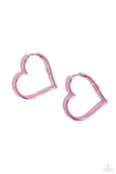 Loving Legend Pink ✧ Hinged Hoop Earrings