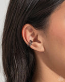 Barbell Beauty Black ✧ Cuff Earrings