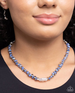 Blue,Necklace Short,Seasonal Socialite Blue ✧ Necklace