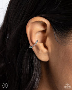 Earrings Ear Cuff,Multi-Colored,Beginning Bling Multi ✧ Cuff Earrings