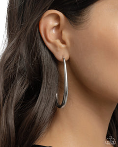 2024 EMP Exclusive,Earrings Hoop,Silver,Exclusive Element Silver ✧ Hoop Earrings