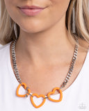 Heart Homage Orange ✧ Necklace