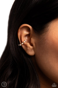 Earrings Ear Cuff,Gold,Bubbly Basic Gold ✧ Cuff Earrings